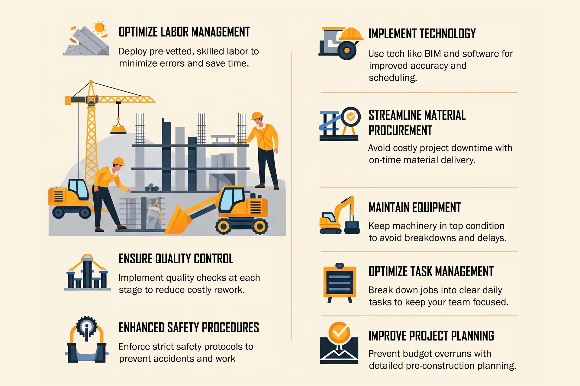 Construction Site Productivity Philadelphia Contractor's Guide