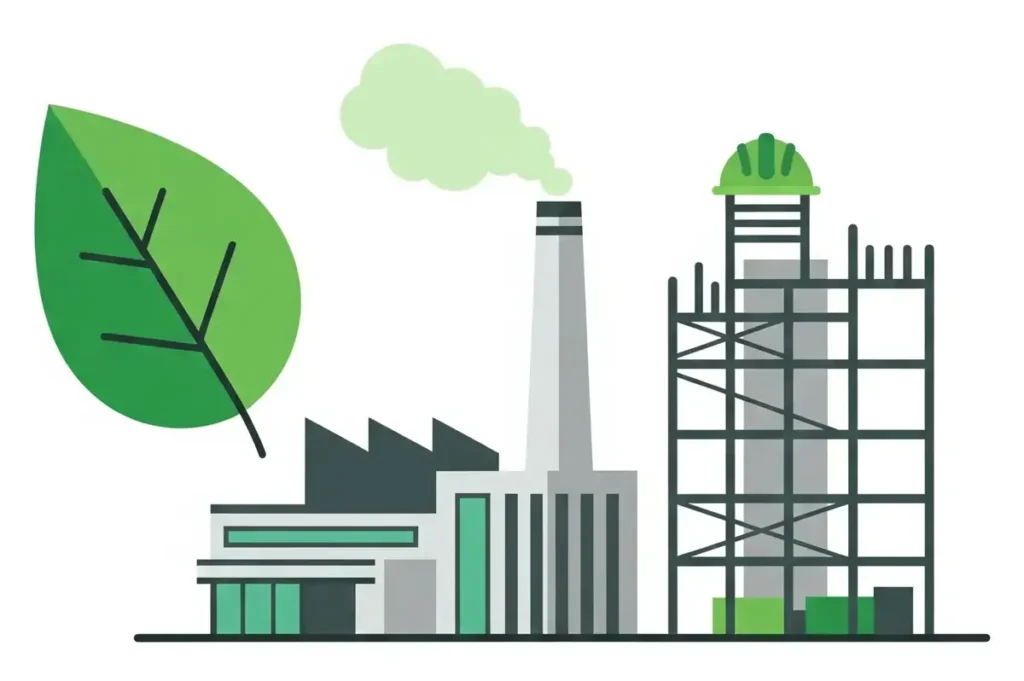 Sustainable green cement production process