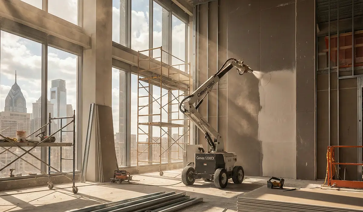 How Drywall Automation and Robotics Boost Efficiency in Philadelphia