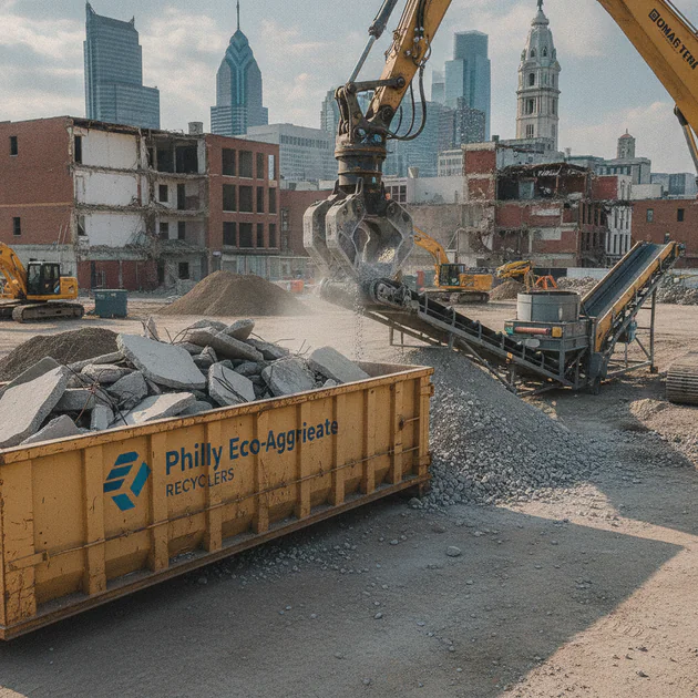 Sustainable construction practices are on the rise in Philadelphia, highlighted by new clean concrete recycling initiatives and specialized dumpster services.